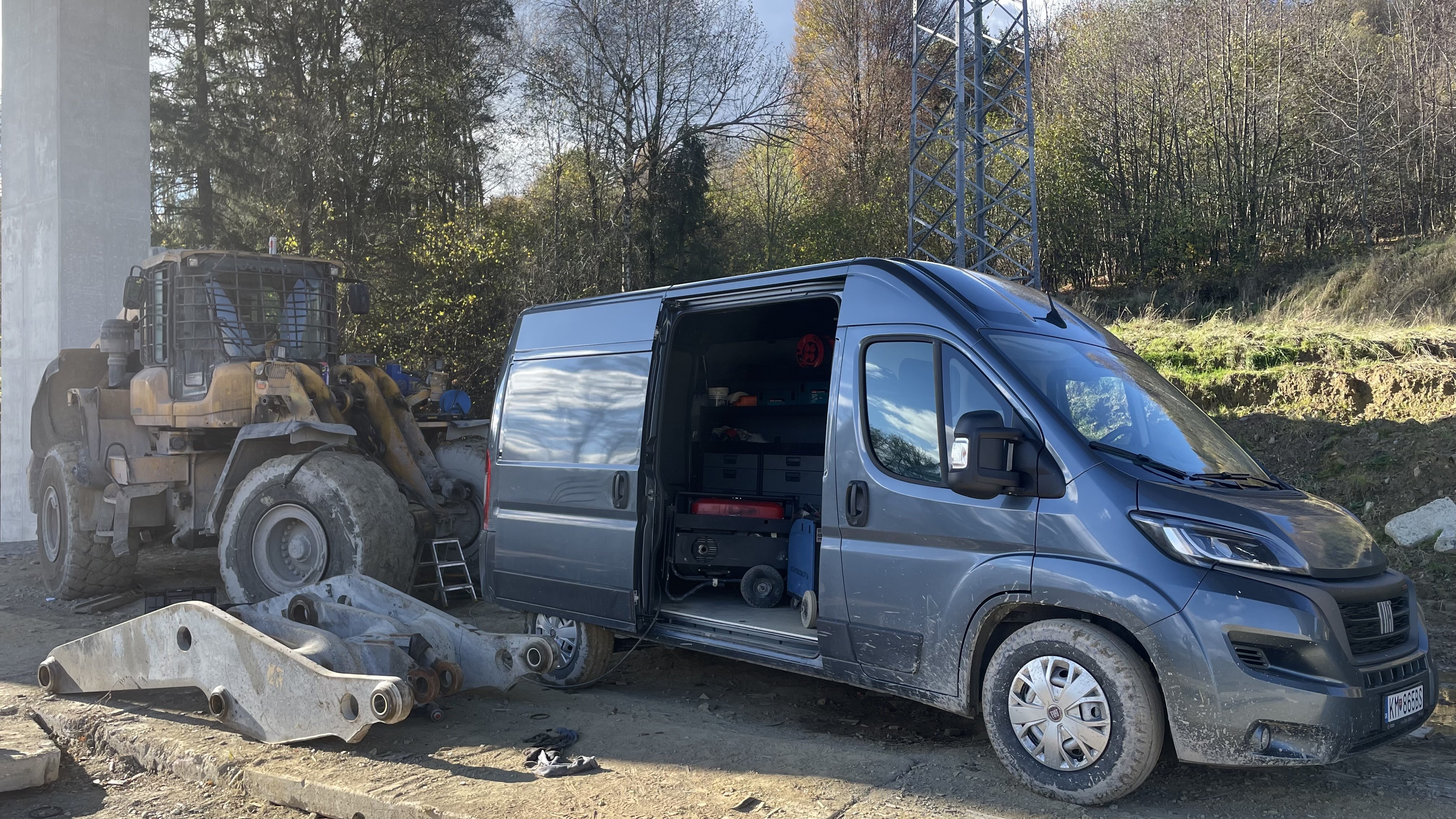 Servis strojov - ukážka 3